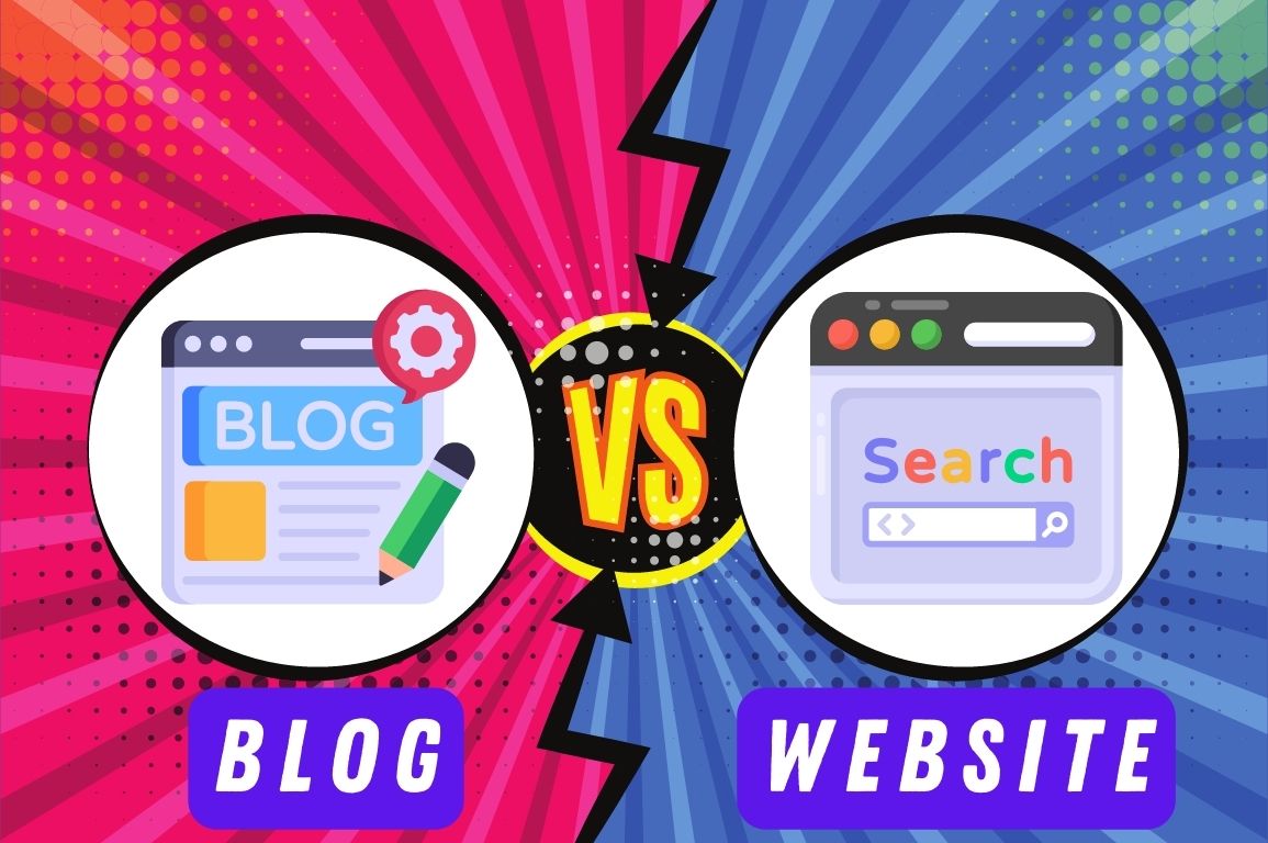 perbedaan blog dan website