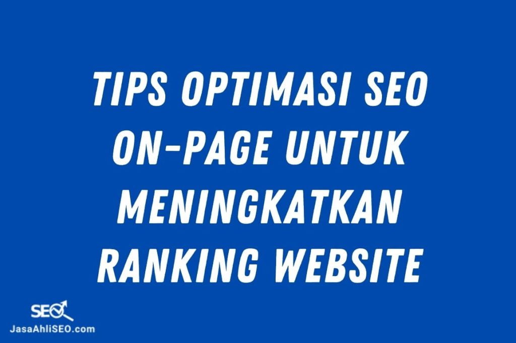 tips optimasi SEO On-Page