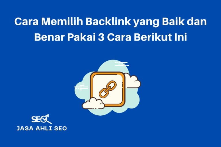 cara memilih backlink