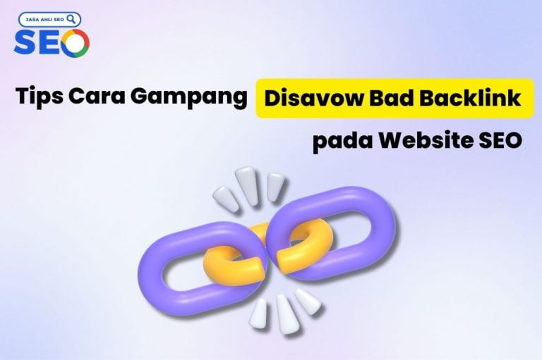 disavow bad backlink