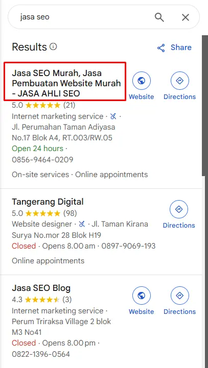 Jasa SEO Google Maps | Jasa Pembuatan Google Bisnisku jasa SEO google maps,jasa pembuatan google bisnisku,jasa ulasan google maps