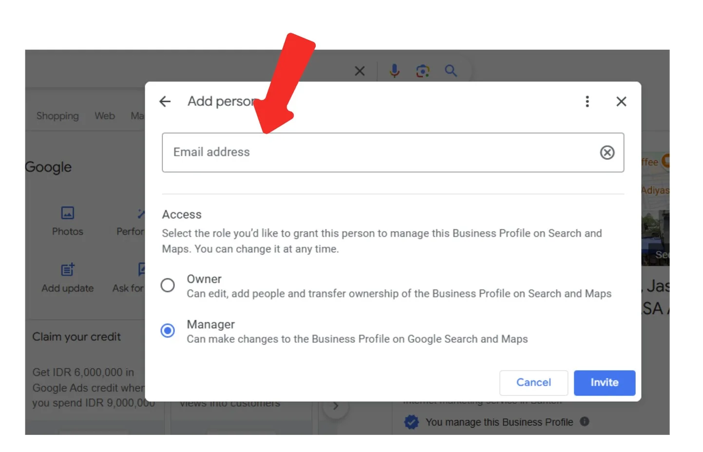 Cara Mudah Memberikan Akses Google My Business untuk Tim atau Klien Akses Google My Business