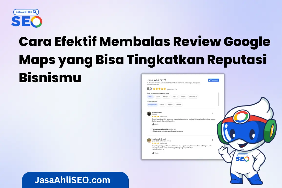 cara efektif membalas review google maps