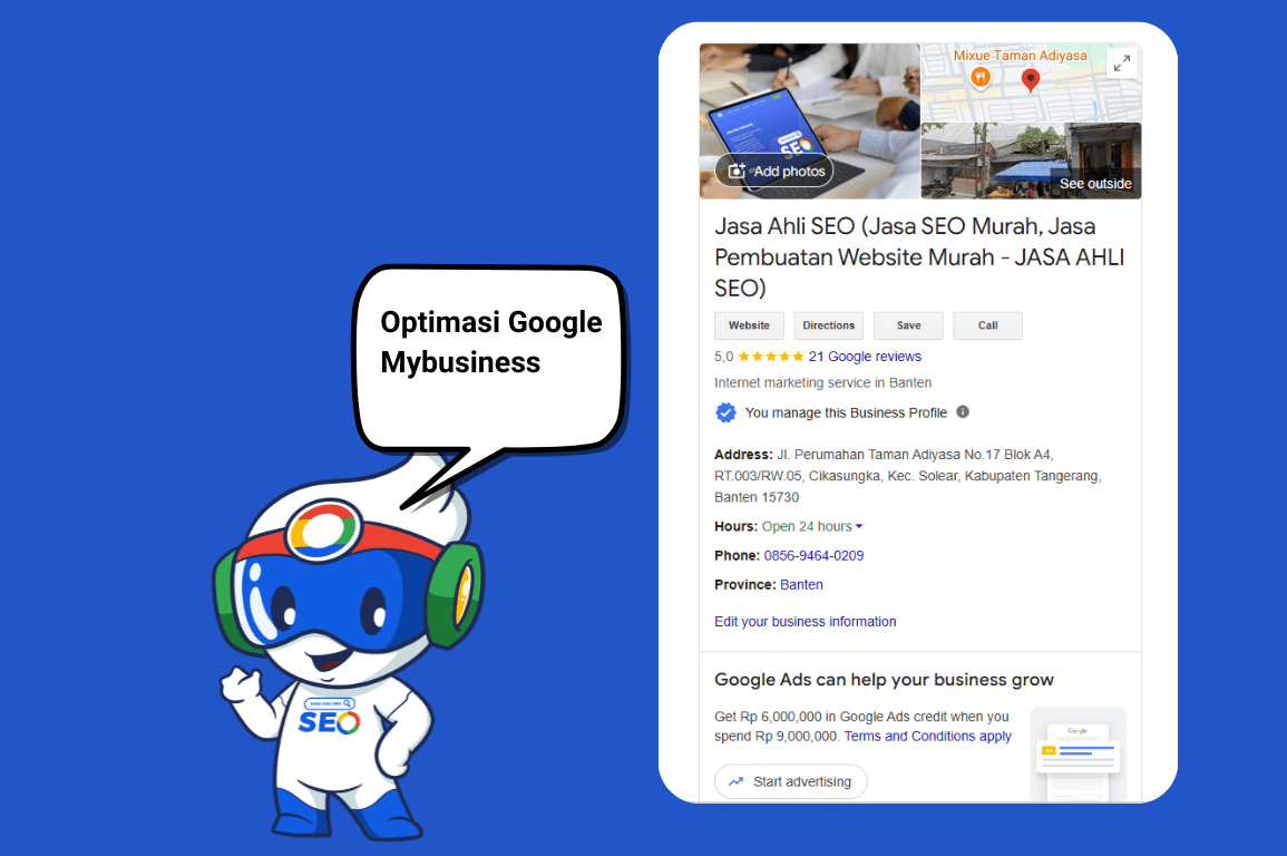 tips optimasi mybusiness
