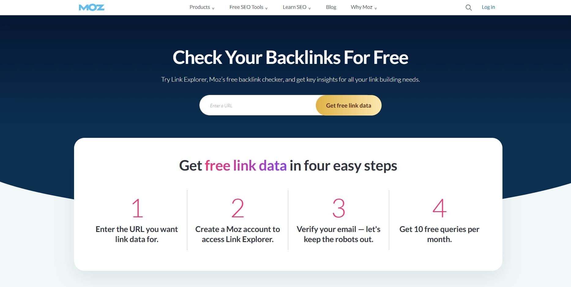 Backlink Checker Moz