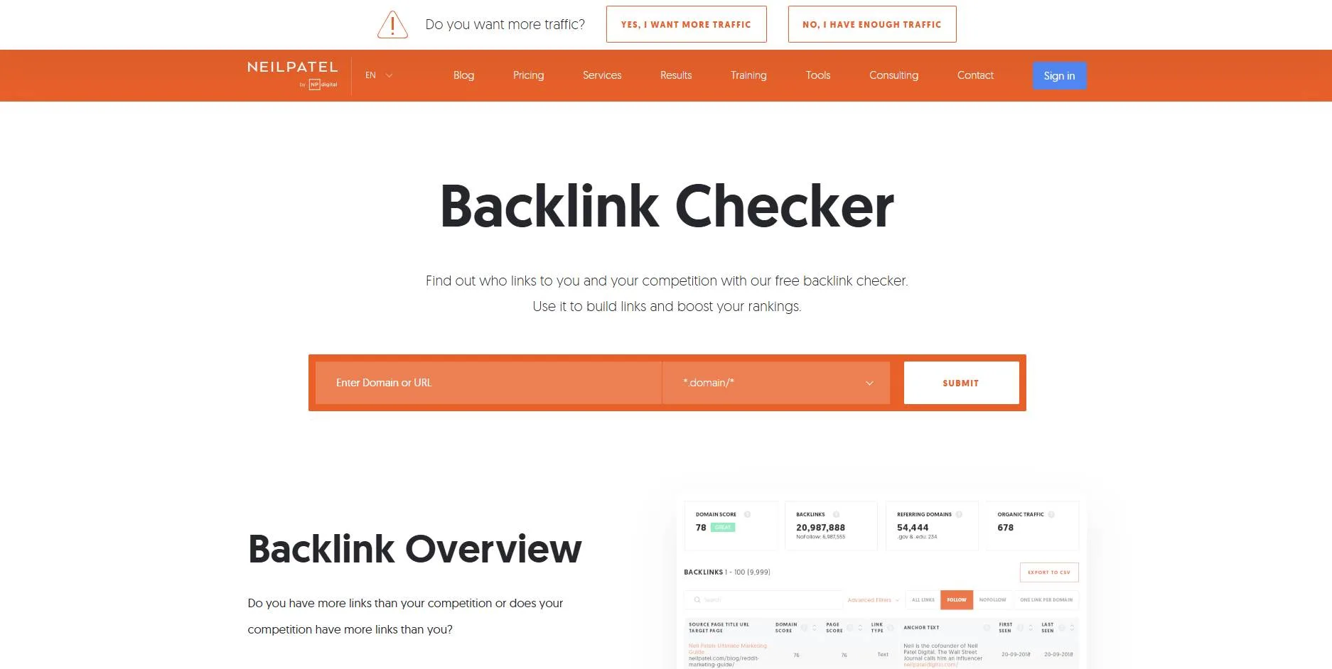 Cara Cek Backlink Website Kompetitor dengan Tools Gratis dan Efektif Backlink Checker Ubersuggest