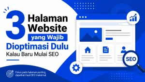 halaman website yang wajib dioptimasi SEO
